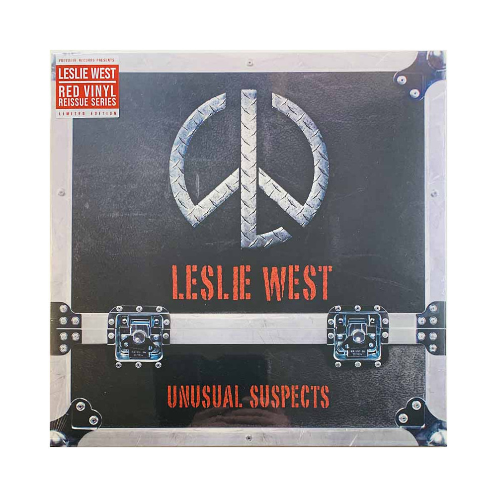 West Leslie 2011 PRD 7335 1-2 Unusual Suspects, red vinyl LP