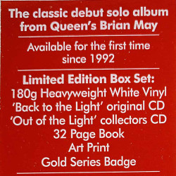 May Brian LP Back To The Light 2CD + LP  vinyyli LP
