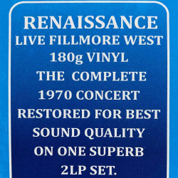 Renaissance LP Live Fillmore West 2LP  vinyyli LP
