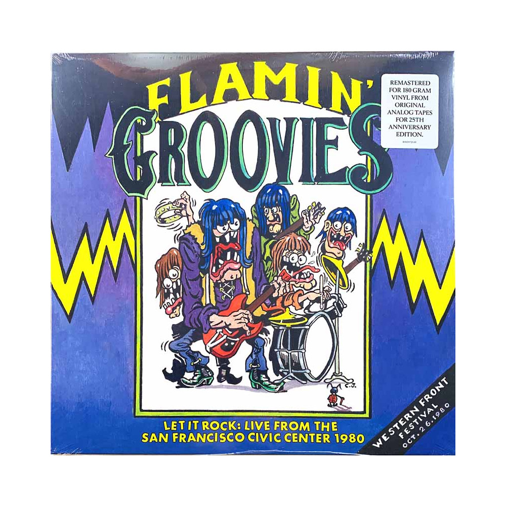 Flamin’ Groovies LP Let it rock: Live from the San Francisco Civic Center 1980  vinyyli LP