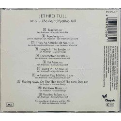 Jethro Tull CD M.U. best of  kansi EX- levy EX- Käytetty CD