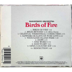 Mahavishnu Orchestra 1973 CK 31996 Birds of Fire CD Begagnat
