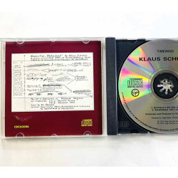 Schulze Klaus CD Time Wind  kansi EX- levy VG Käytetty CD