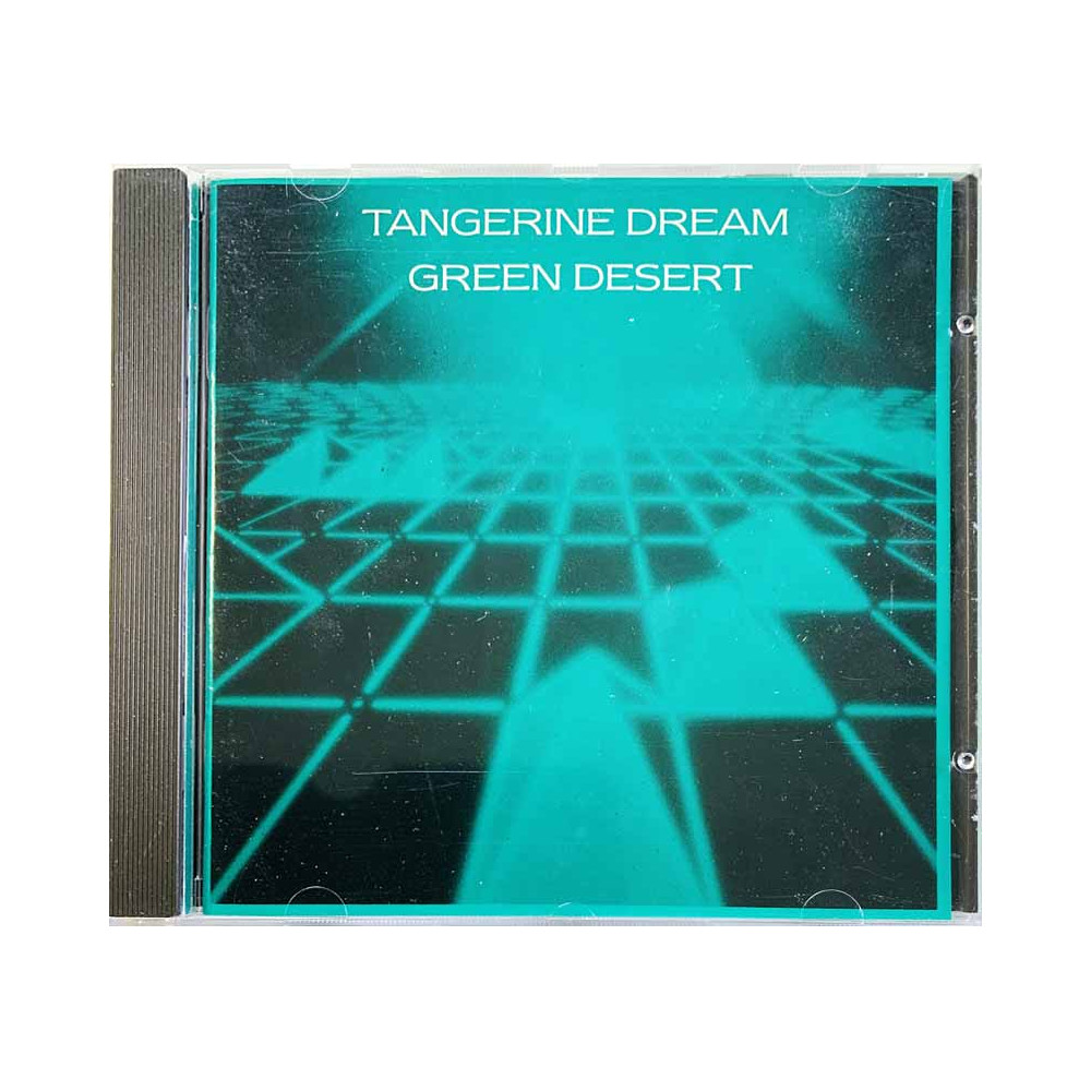 Tangerine Dream CD Green Desert  kansi EX- levy EX Käytetty CD