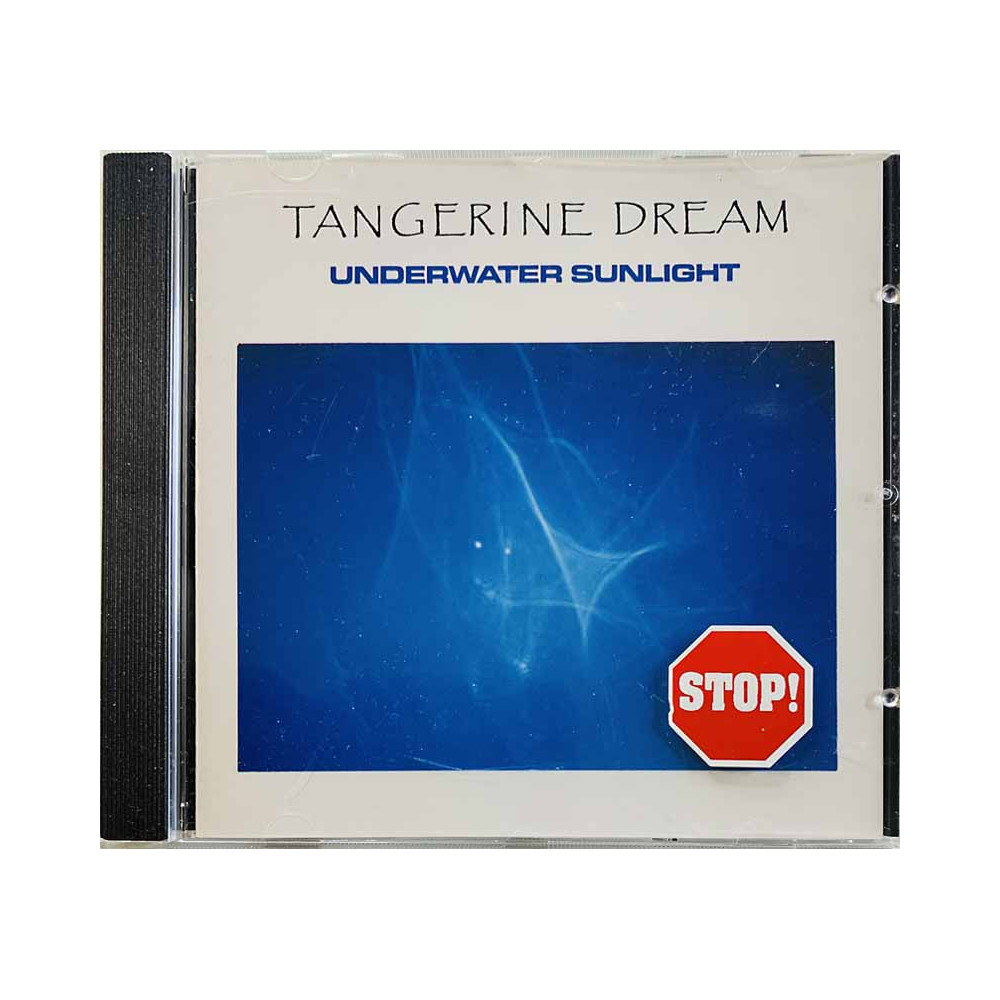Tangerine Dream CD Underwater Sunlight  kansi EX- levy EX Käytetty CD