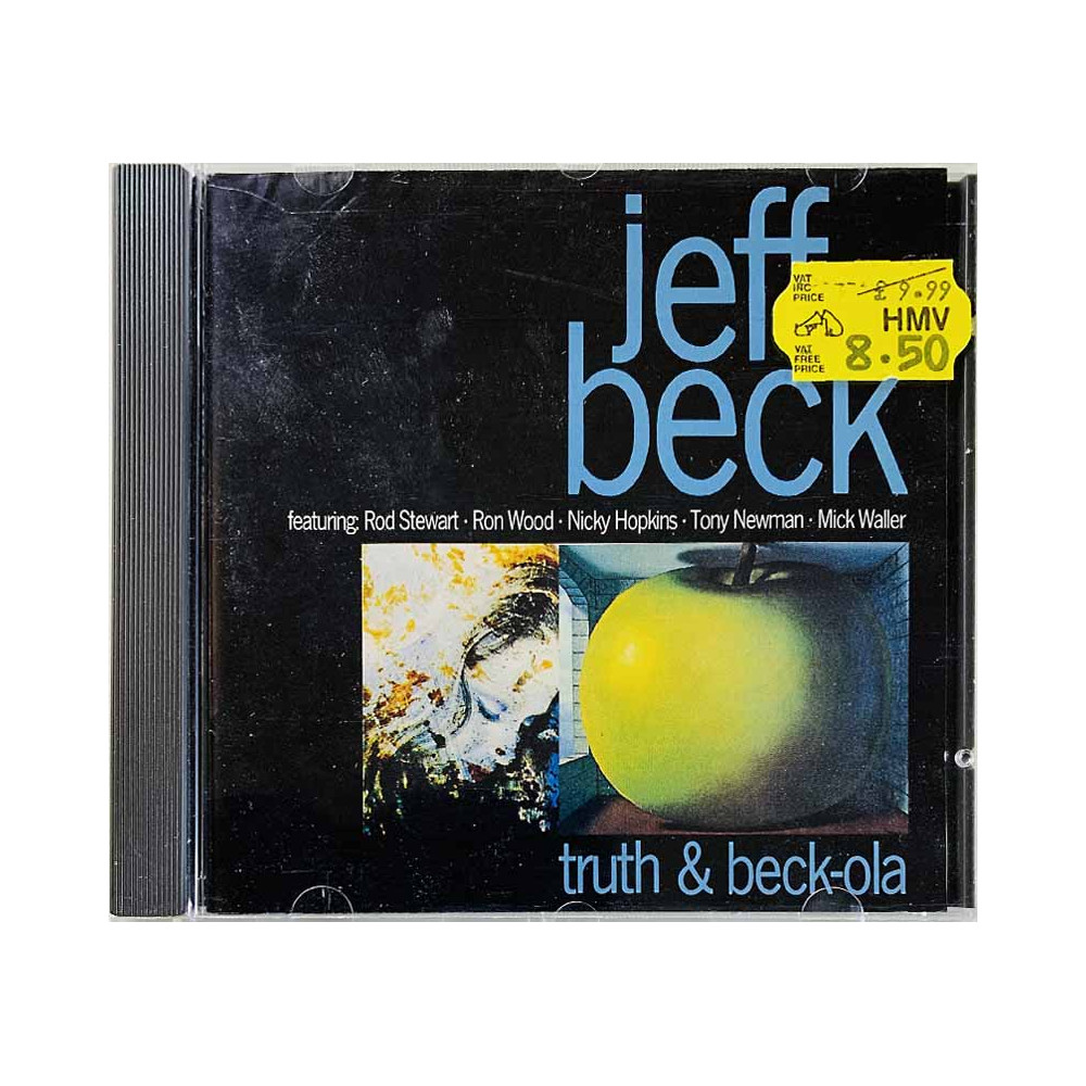 Beck Jeff CD Truth & Beck-ola  kansi EX- levy EX Käytetty CD
