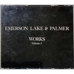 Emerson, Lake & Palmer CD Works vol.1 2CD  kansi EX- levy EX Käytetty CD