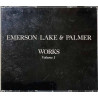 Emerson, Lake & Palmer CD Works vol.1 2CD  kansi EX- levy EX Käytetty CD