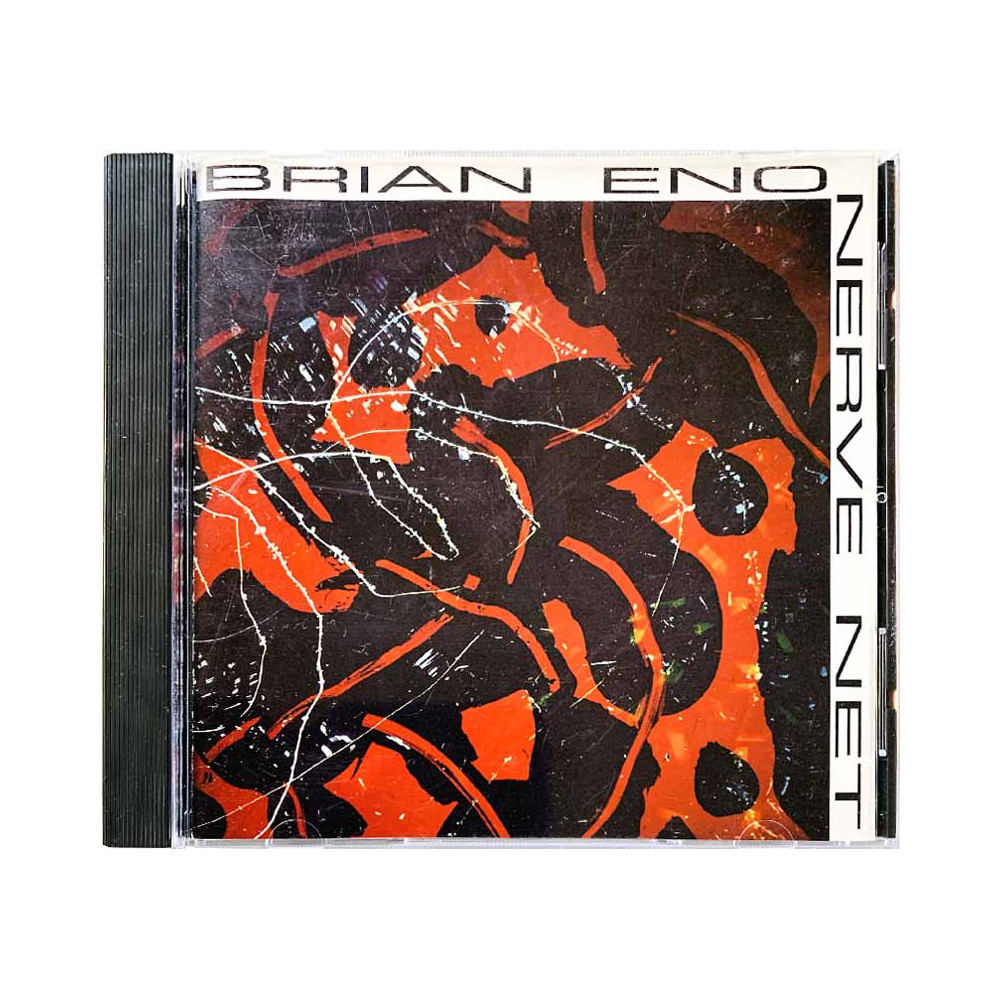 Eno Brian CD Nerve Net  kansi EX- levy EX Käytetty CD