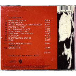 Eno Brian CD Nerve Net  kansi EX- levy EX Käytetty CD