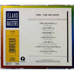 Free 1970 258 308 Fire And Water CD Begagnat