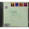 Free CD Free Live  kansi EX- levy EX- Käytetty CD