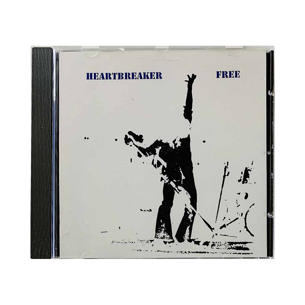 Free CD Heartbreaker  kansi EX- levy EX Käytetty CD