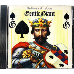 Gentle Giant CD The Power and the Glory  kansi EX- levy EX- Käytetty CD