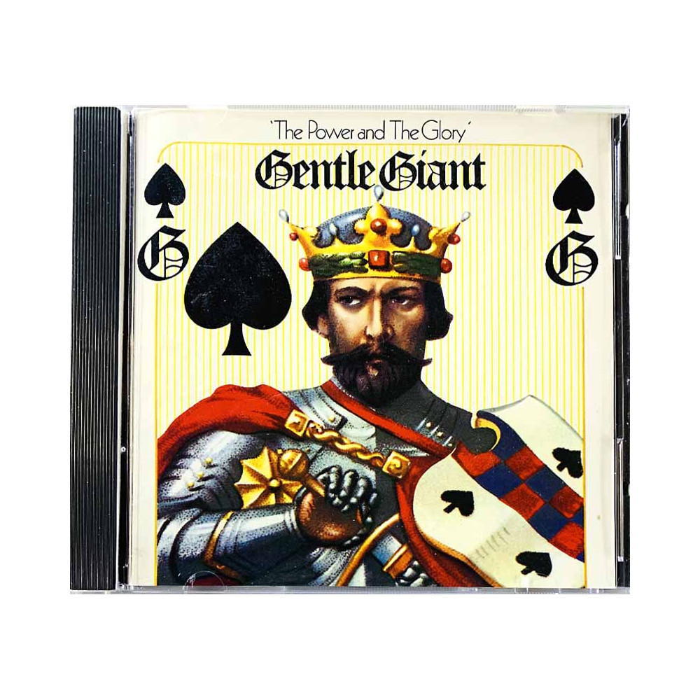 Gentle Giant CD The Power and the Glory  kansi EX- levy EX- Käytetty CD