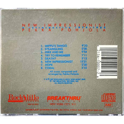 Pohjola Pekka CD New Impressionist  kansi EX- levy EX Käytetty CD