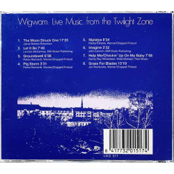 Wigwam CD Live Music from the Twilight Zone  kansi EX- levy EX Käytetty CD