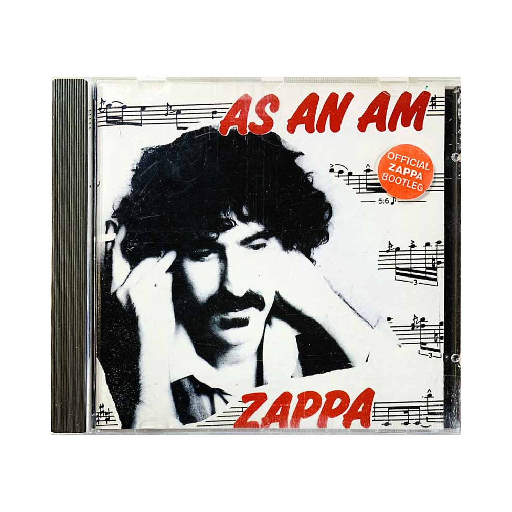 Zappa Frank CD As An Am  kansi EX- levy EX Käytetty CD