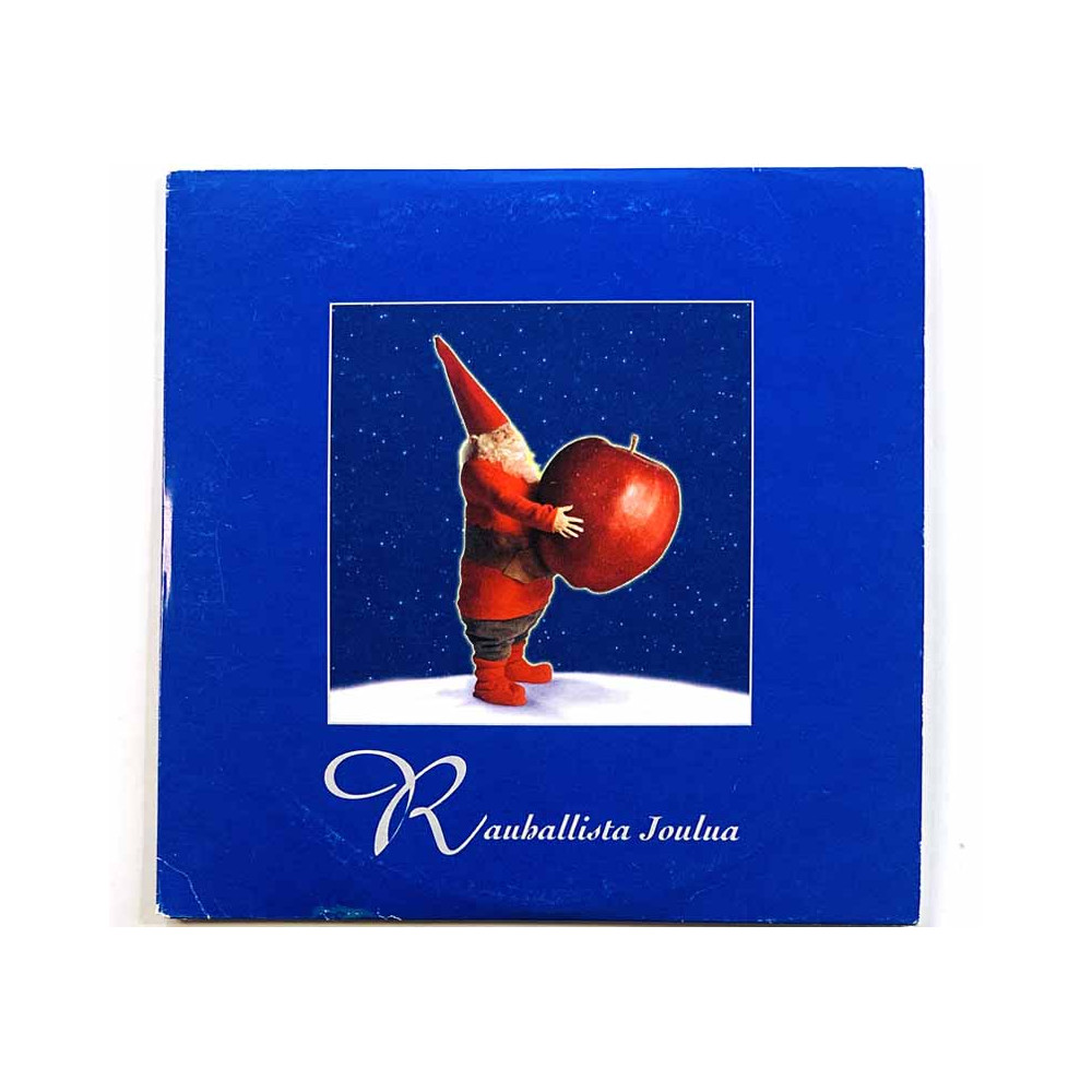 Koriseva Arja / Joel Hallikainen CD Rauhallista Joulua  kansi EX levy EX Käytetty CD