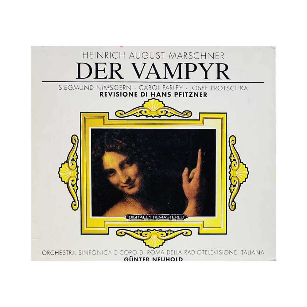 Marschner Heinrich CD Der Vampyr - Revisione di Hans Pfitzner  kansi EX levy EX Käytetty CD