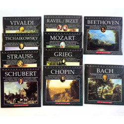Grieg, Vivaldi,Beethoven, Bach ym. CD The Greatest Classical Collection 10CD  kansi VG+ levy EX- Käytetty CD