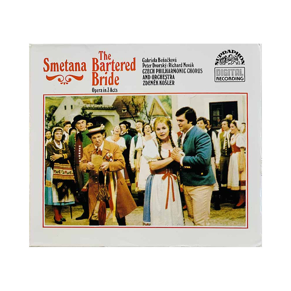 Smetana - Opera in 3 acts 1982 10 3511-2 663 The Bartered Bride 3CD CD Begagnat