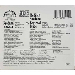 Smetana - Opera in 3 acts 1982 10 3511-2 663 The Bartered Bride 3CD CD Begagnat