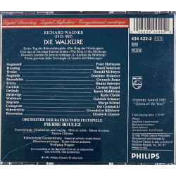Wagner Richard - Pierre Boulez CD Die Walküre 3CD  kansi EX levy EX Käytetty CD