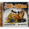 Juice ja Mikko CD Senaattori ja Boheemi  kansi EX- levy VG+ Käytetty CD