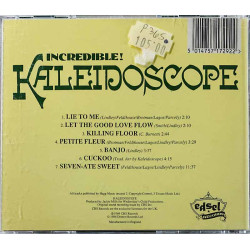 Kaleidoscope CD Incredible!  kansi EX- levy EX Käytetty CD