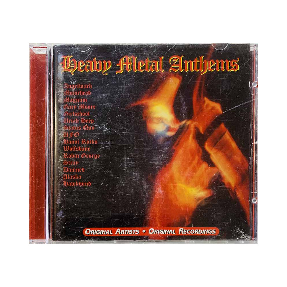 Ufo, Alaska, Magnum, Girlschool CD Heavy Metal Anthems  kansi EX- levy VG+ Käytetty CD