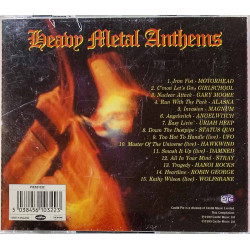 Ufo, Alaska, Magnum, Girlschool CD Heavy Metal Anthems  kansi EX- levy VG+ Käytetty CD