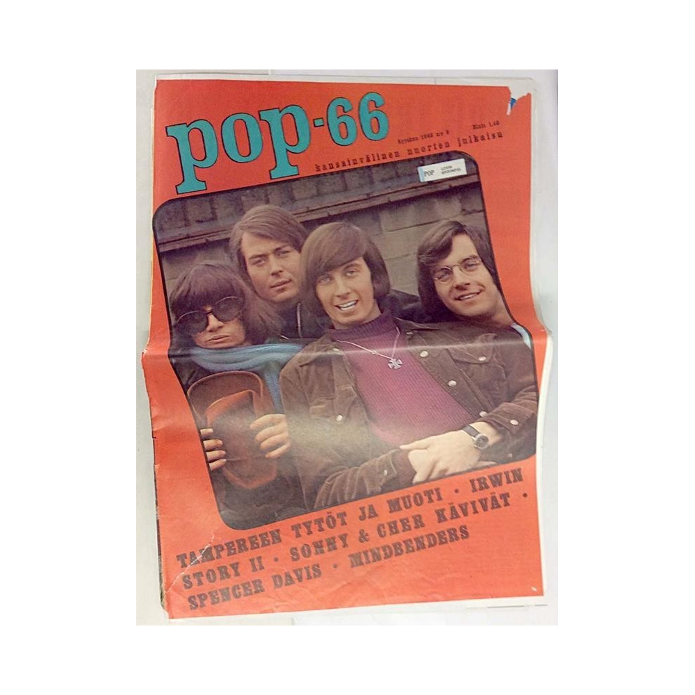 pop-66: Lovin Spoonful,Irwin Goodman - used magazine