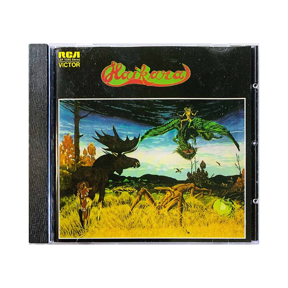 Haikara CD Haikara -72  kansi EX- levy EX Käytetty CD