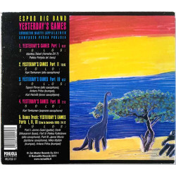 Espoo Big Band CD Yesterday's Games by Pekka Pohjola  kansi EX- levy EX- Käytetty CD