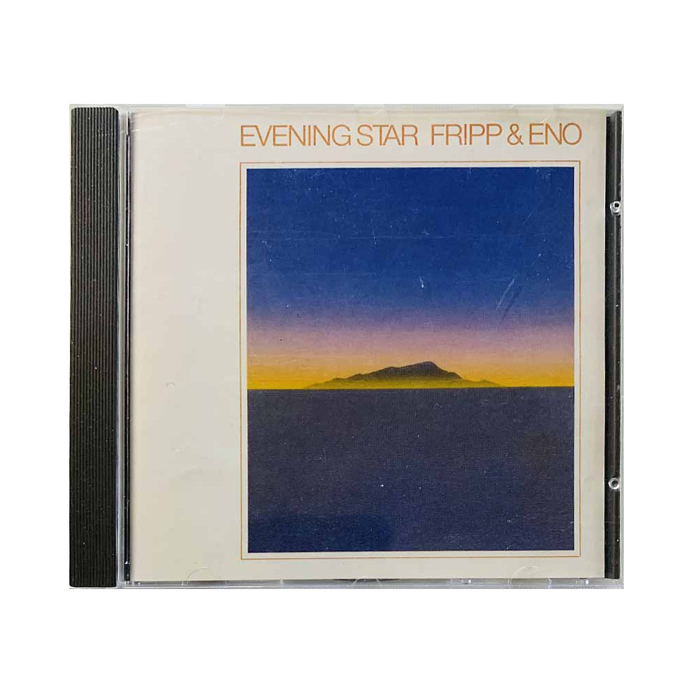 Fripp & Eno CD Evening Star  kansi EX- levy EX Käytetty CD