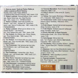Madmen, Tylympi Kohtalo, Victors, Firestones CD Föribeat - 60's Beat - Ferry Music from Turku  kansi EX- levy EX- Käytetty CD