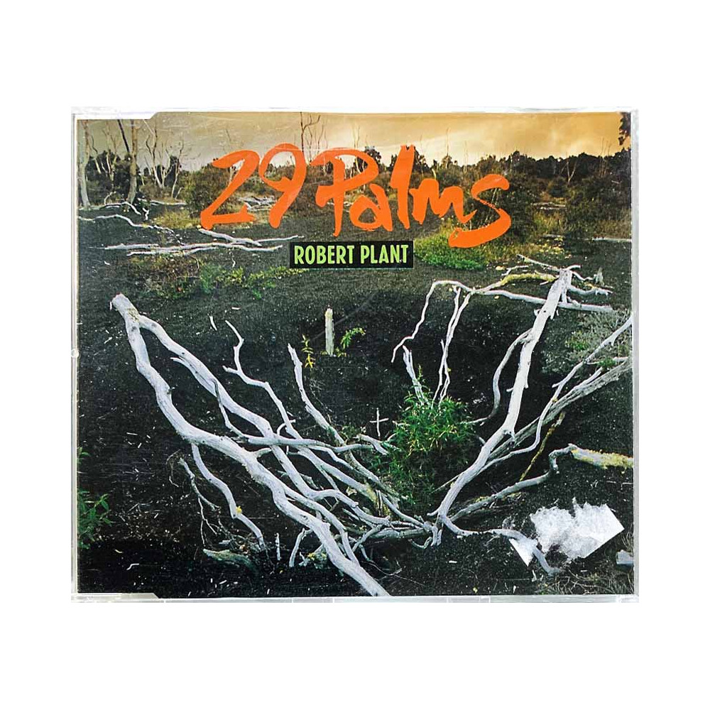 Plant Robert CD 29 Palms CD-single  kansi EX- levy EX Käytetty CD