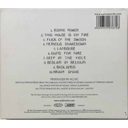 AC/DC 1983/2003 510767 2 Flick of the Switch, digipak CD Begagnat