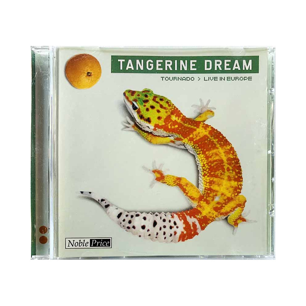Tangerine Dream CD Tournado  Live In Europe  kansi EX- levy EX Käytetty CD