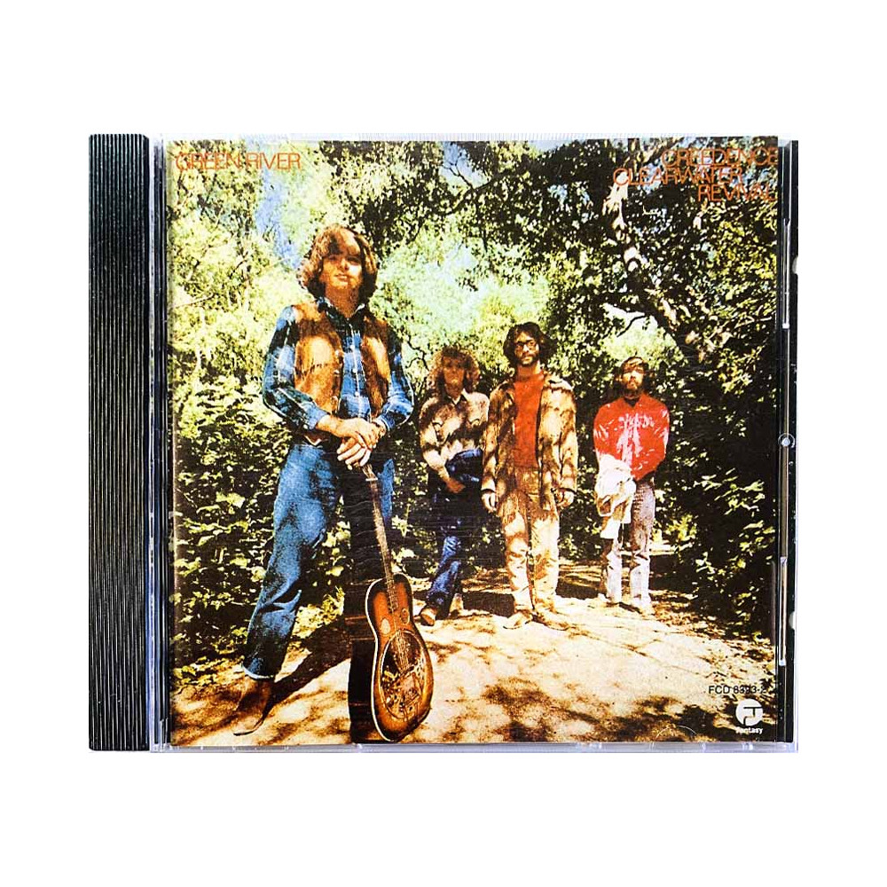 Creedence Clearwater Revival CD Green River  kansi EX- levy EX Käytetty CD