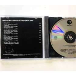 Creedence Clearwater Revival CD Green River  kansi EX- levy EX Käytetty CD