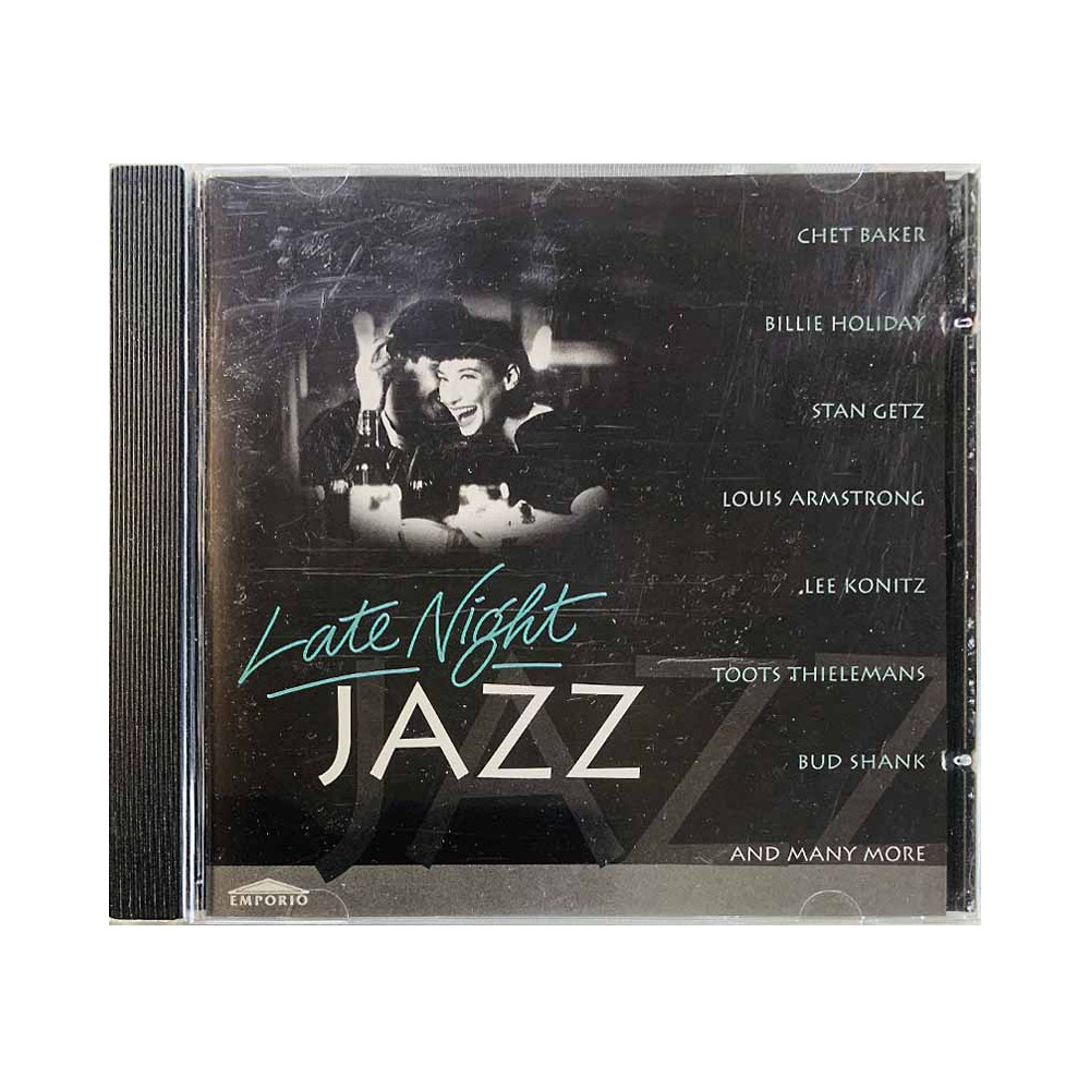 Stan Getz, Billie Holiday, Toots Thielemans 1996 EMPRCD 664 Late Night Jazz CD Begagnat