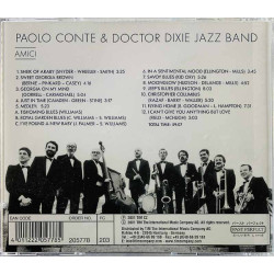 Paolo Conte & Doctor Dixie Jazz Band CD Amici  kansi EX- levy EX Käytetty CD