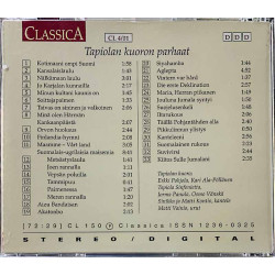 Tapiolan Kuoro 2001 CL 150 Tapiolan Kuoron Parhaat CD Begagnat