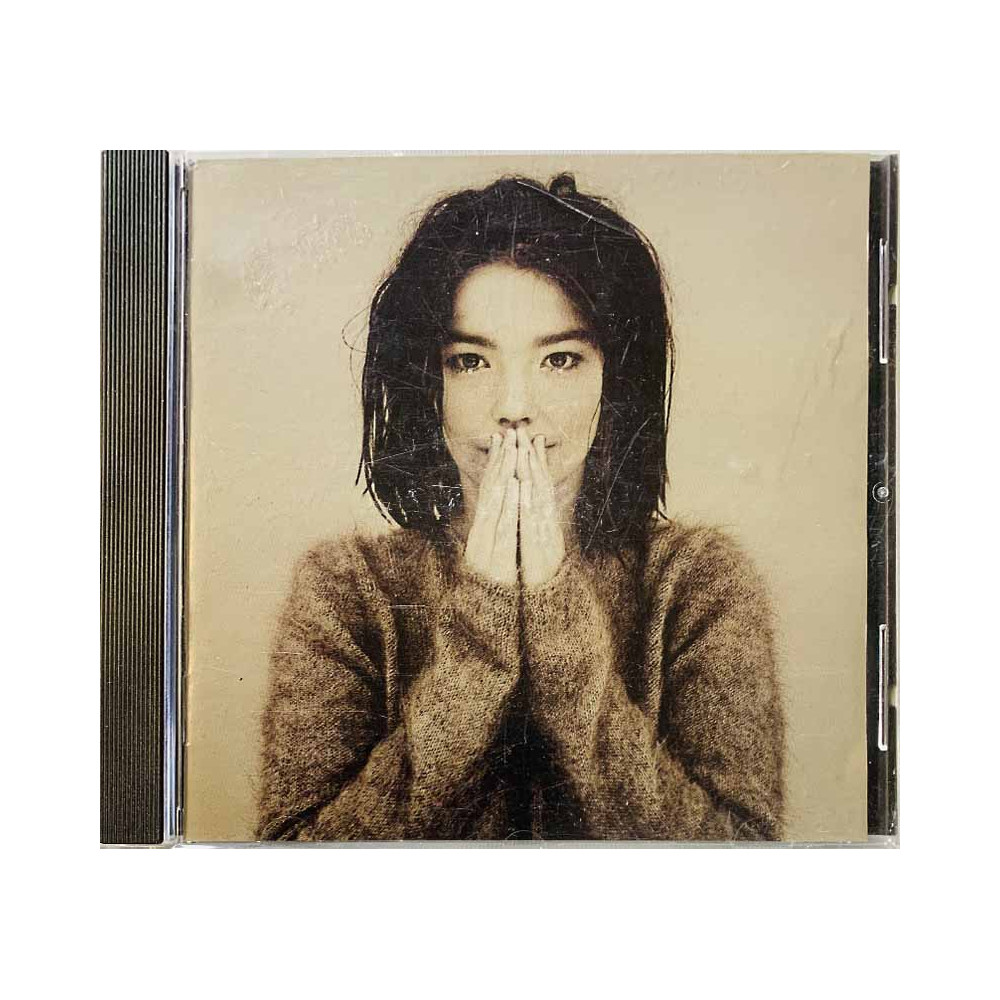Björk CD Debut  kansi EX- levy VG Käytetty CD