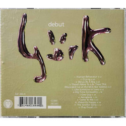Björk CD Debut  kansi EX- levy VG Käytetty CD