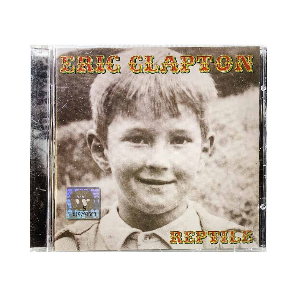 Clapton Eric CD Reptile  kansi EX- levy EX Käytetty CD