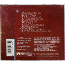 McKenna Dave CD The Concord Jazz Heritage Series  kansi EX- levy EX- Käytetty CD