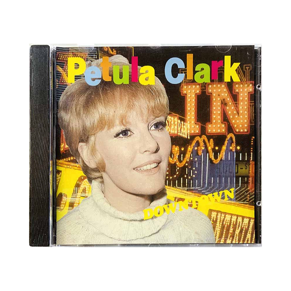 Clark Petula CD Downtown  kansi EX- levy EX Käytetty CD